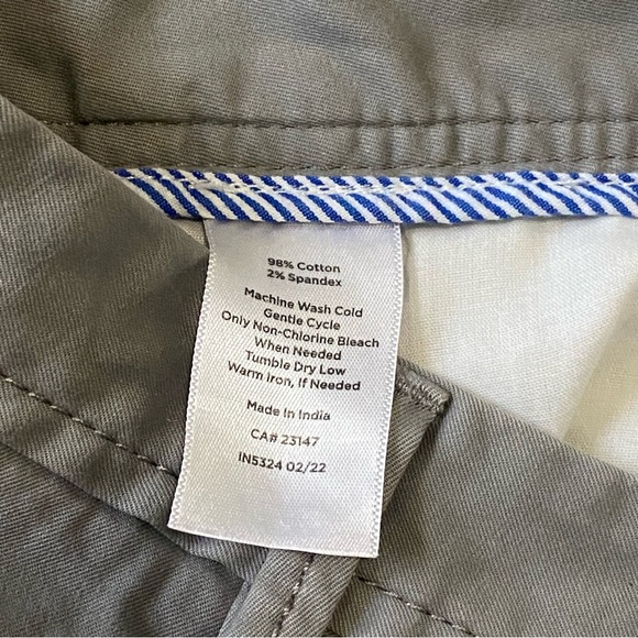 Talbots grey Relaxed Chino pants - Picture 4 of 5